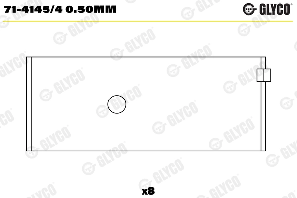 GLYCO 71-4145/4 0.50mm