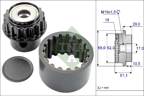 Schaeffler INA 535 0206 10