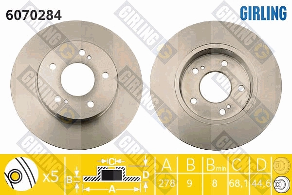 GIRLING 6070284