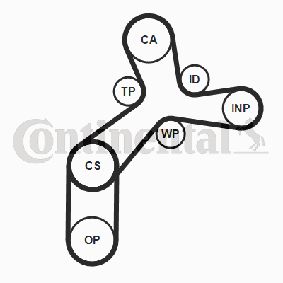 CONTINENTAL CTAM CT1237WP2PRO