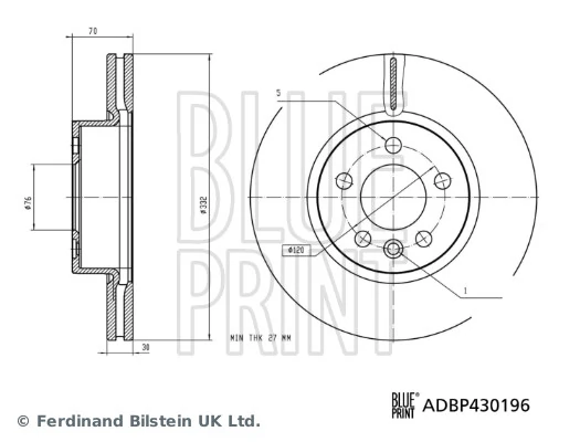 BLUE PRINT ADBP430196