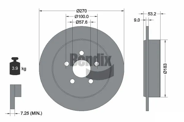 BENDIX Braking BDS1772