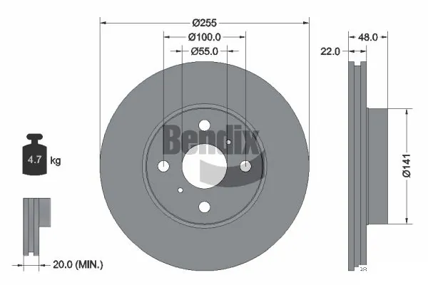 BENDIX Braking BDS1736