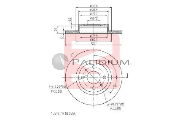 Тормозной диск