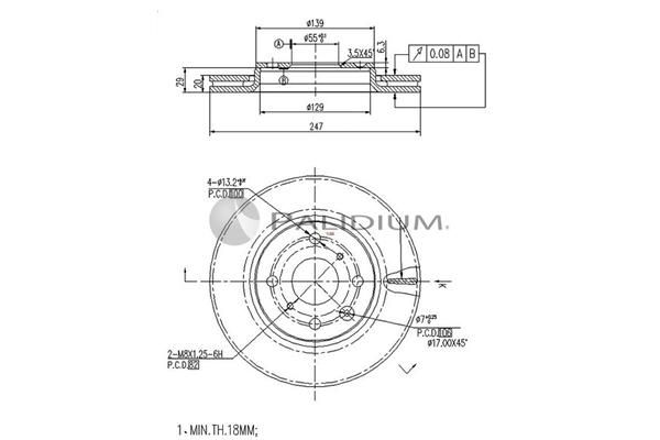 ASHUKI by Palidium P330-001