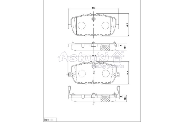 ASHUKI by Palidium M054-08