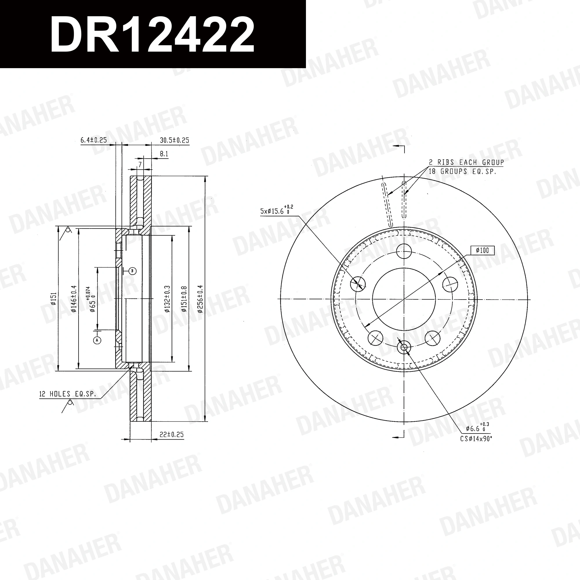 DANAHER DR12422