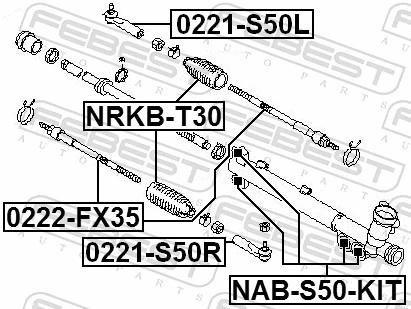 FEBEST NAB-S50-KIT