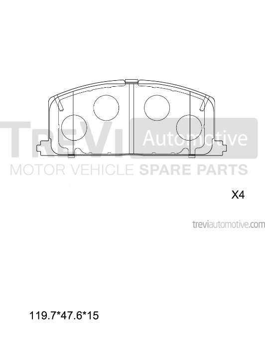 TREVI AUTOMOTIVE PF1350