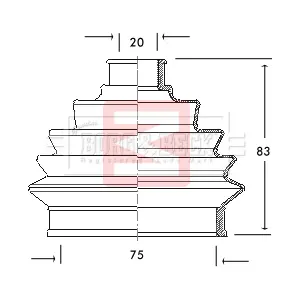 BORG & BECK BCB2050