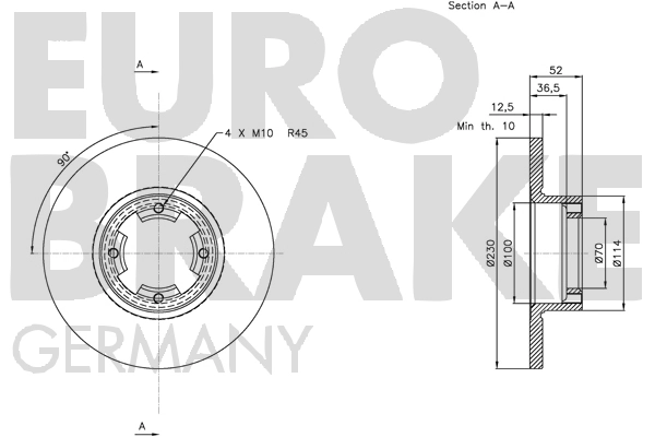 EUROBRAKE 5815204401