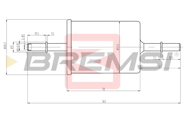 BREMSI FE0062