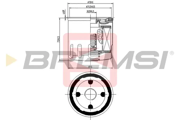 BREMSI FL0031