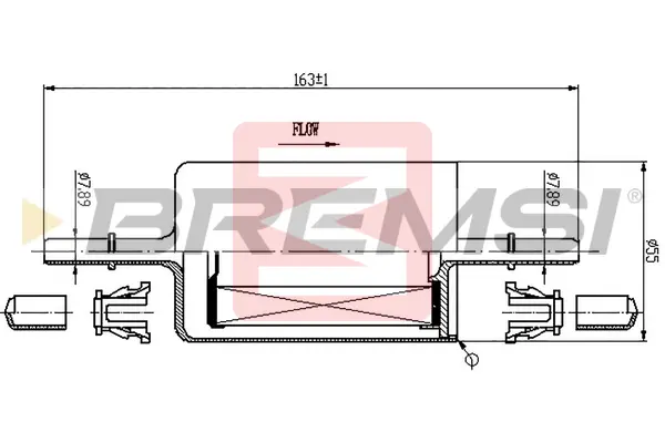 BREMSI FE0846