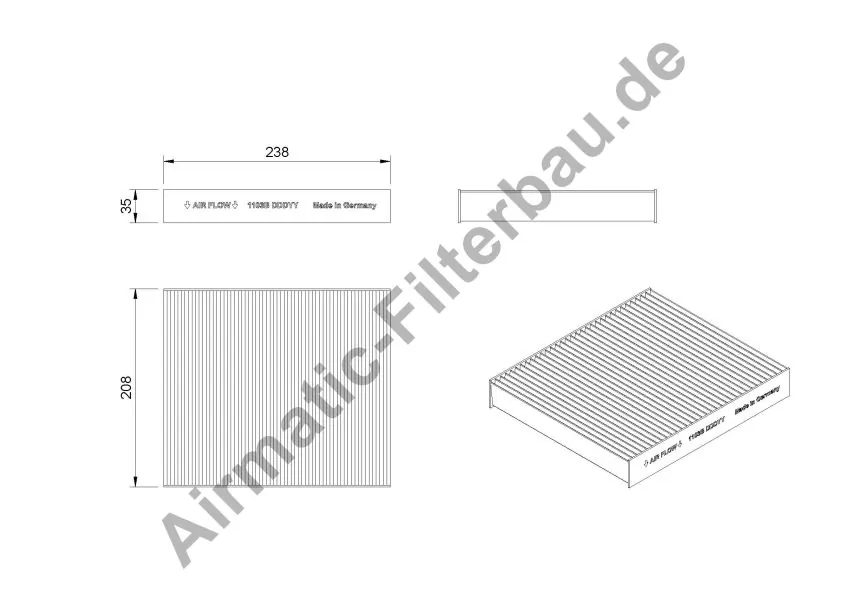 AIRMATIC Filterbau IF1103B