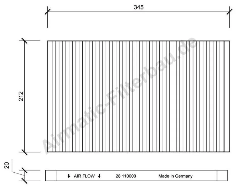 AIRMATIC Filterbau IF0028