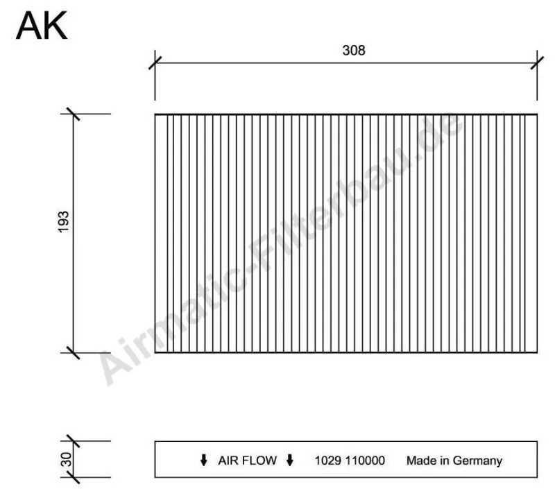 AIRMATIC Filterbau IF1029