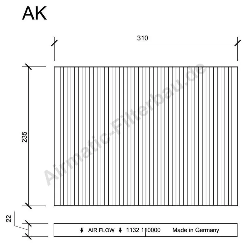 AIRMATIC Filterbau IF1132