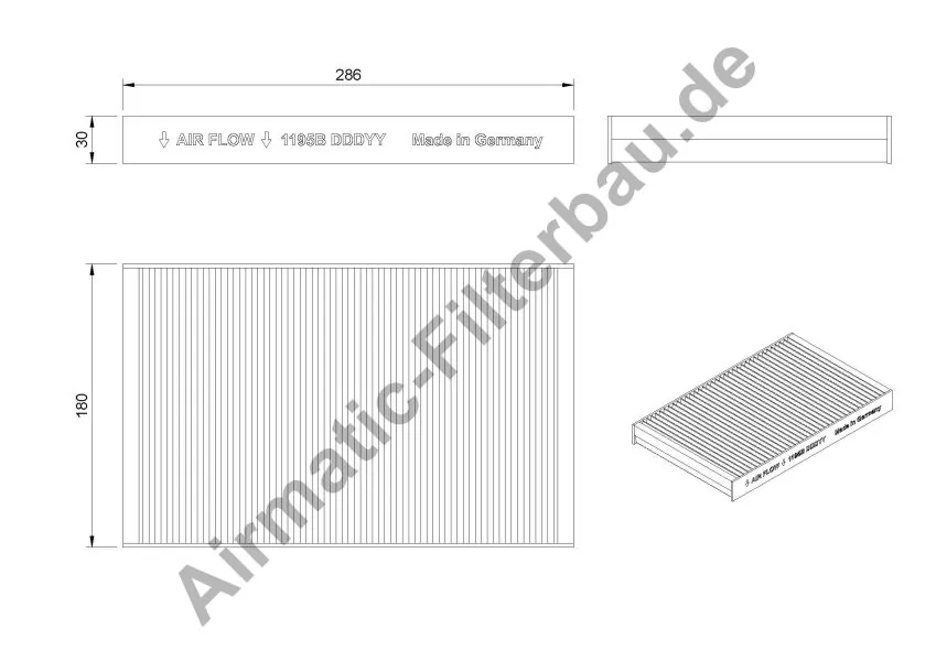 AIRMATIC Filterbau IF1195B