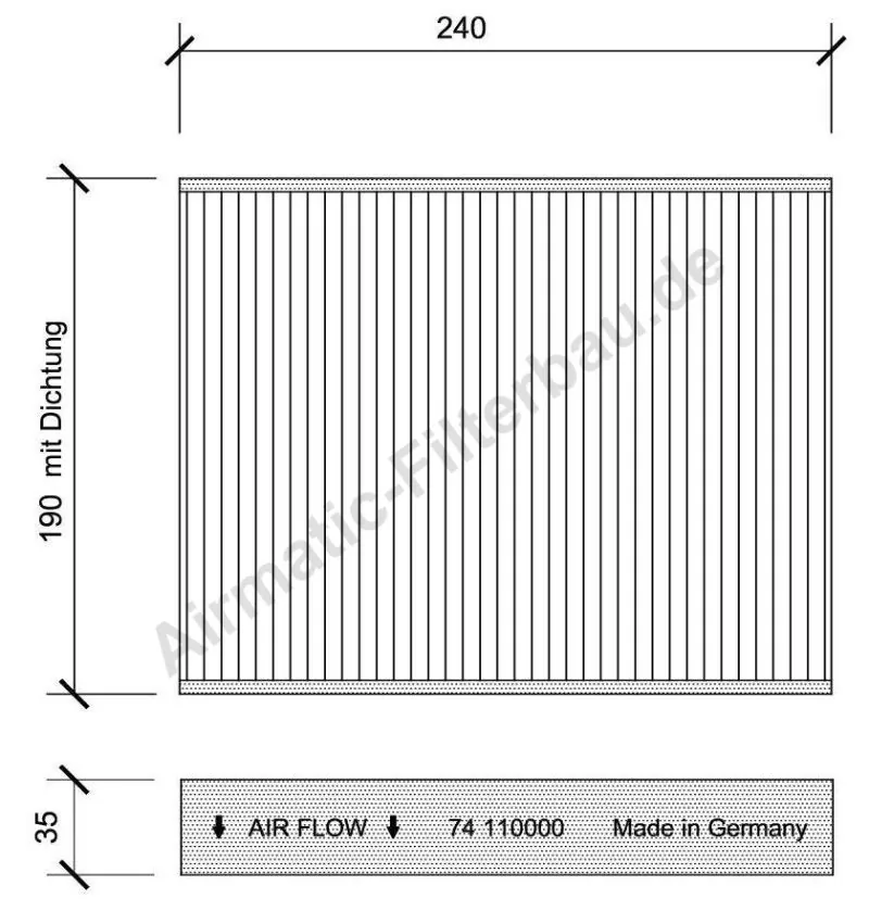 AIRMATIC Filterbau IF0074