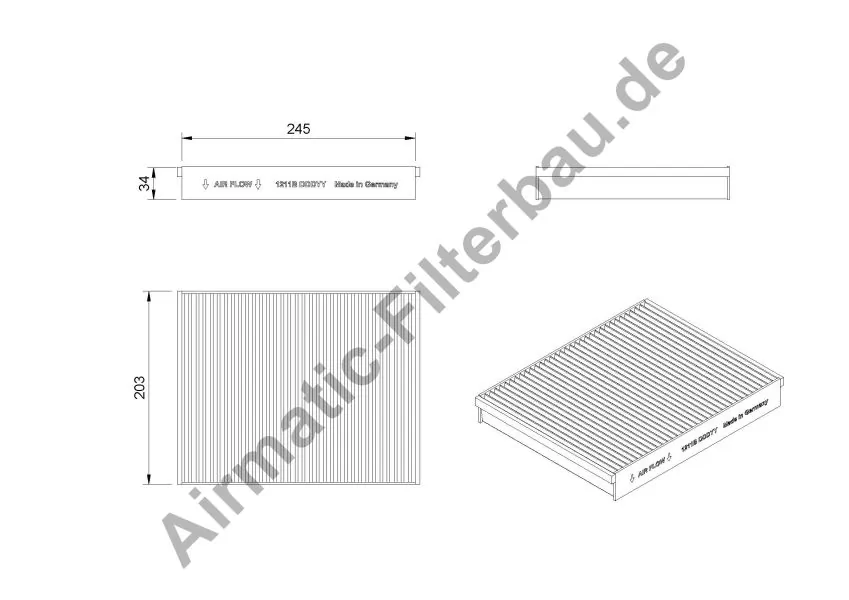 AIRMATIC Filterbau IF1211B