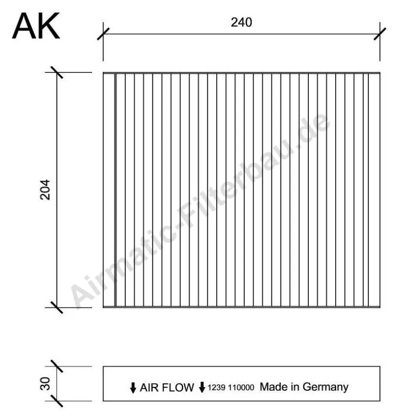 AIRMATIC Filterbau IF1239