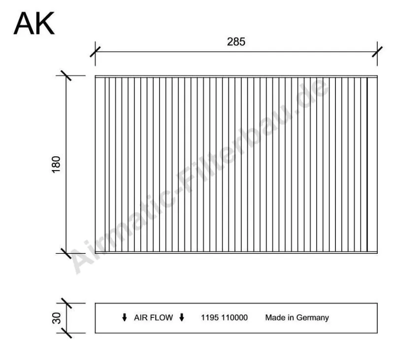 AIRMATIC Filterbau IF1195