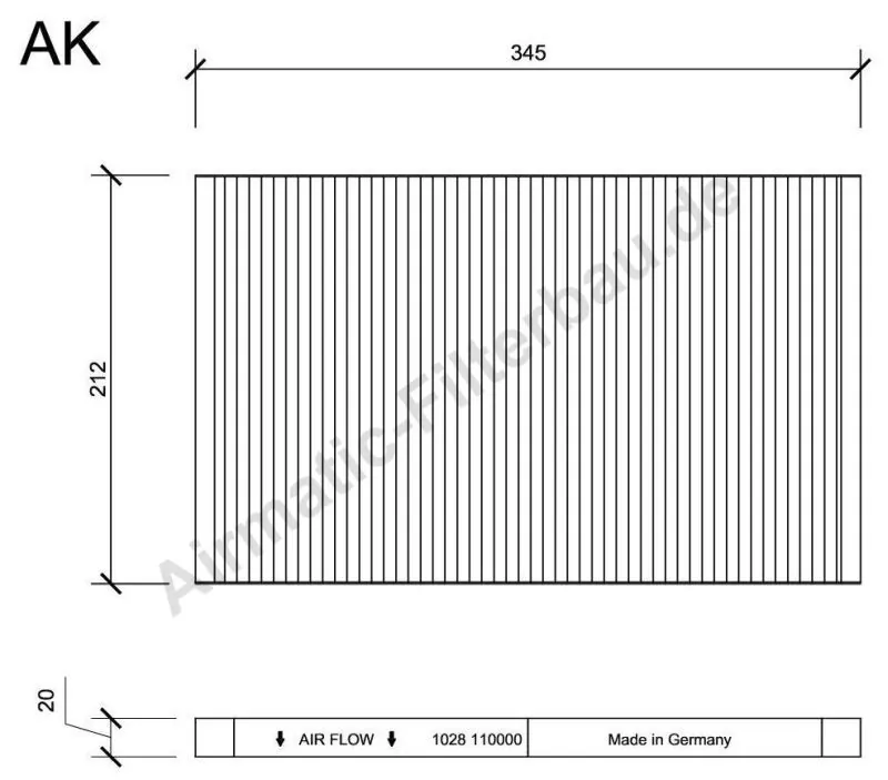 AIRMATIC Filterbau IF1028