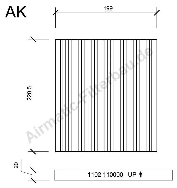AIRMATIC Filterbau IF1102