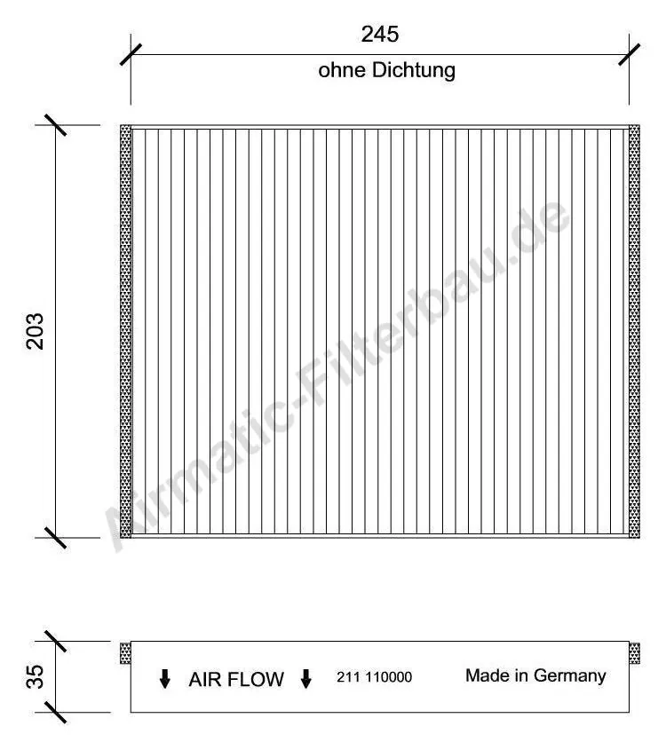 AIRMATIC Filterbau IF0211