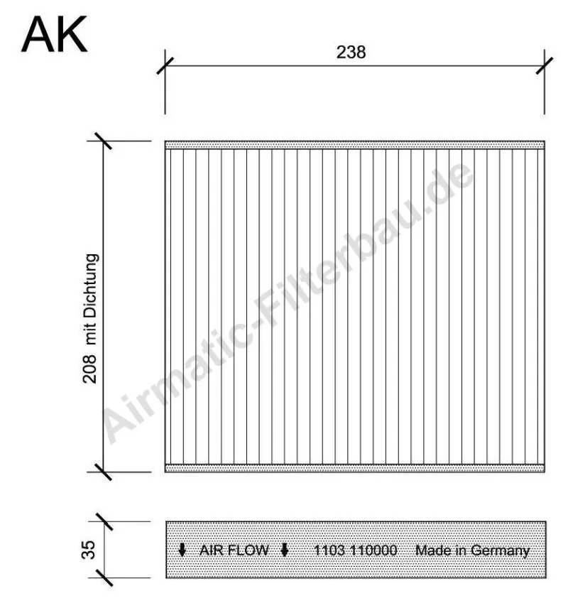 AIRMATIC Filterbau IF1103