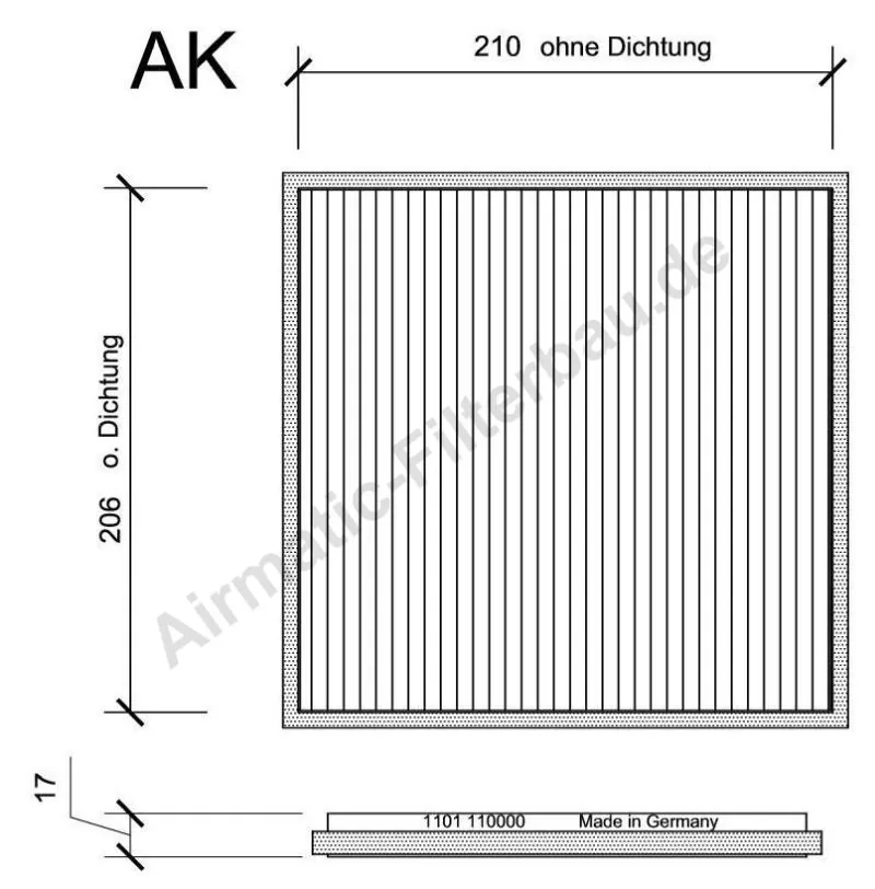 AIRMATIC Filterbau IF1101
