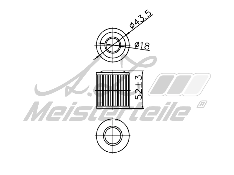 A.Z. Meisterteile AZMT-41-050-1123