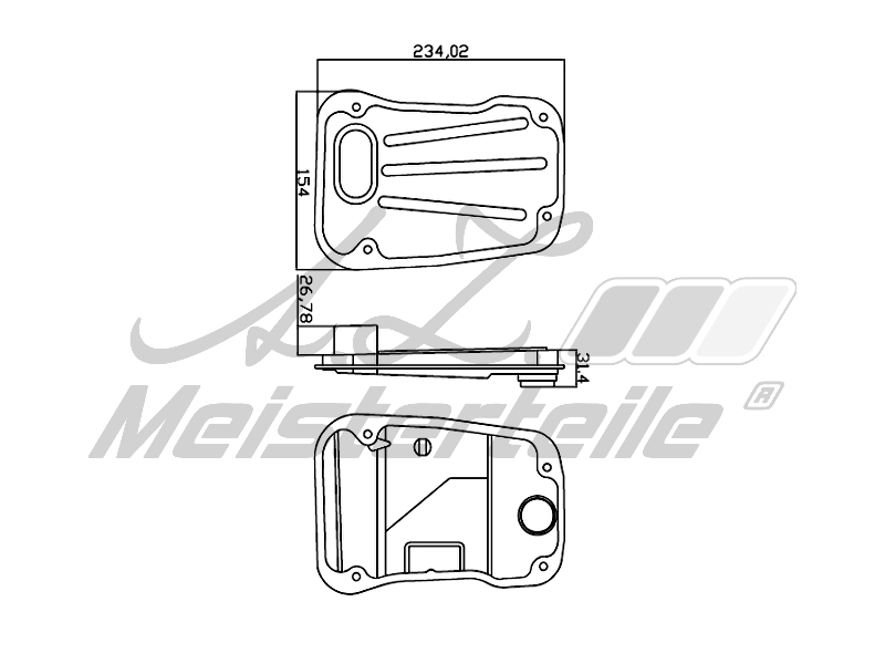 A.Z. Meisterteile AZMT-41-050-1100