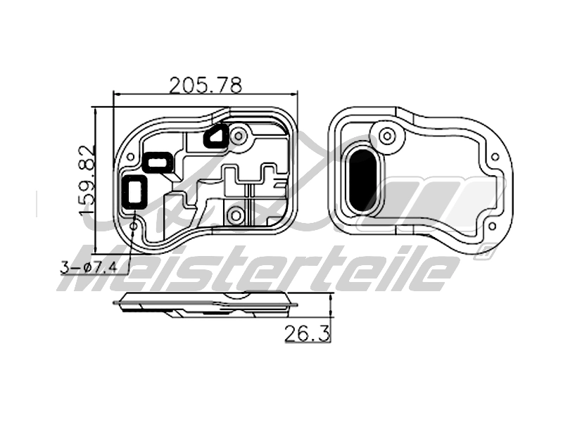 A.Z. Meisterteile AZMT-41-050-1148