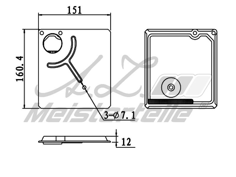 A.Z. Meisterteile AZMT-41-050-1121