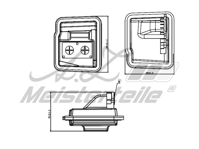 A.Z. Meisterteile AZMT-41-050-1157