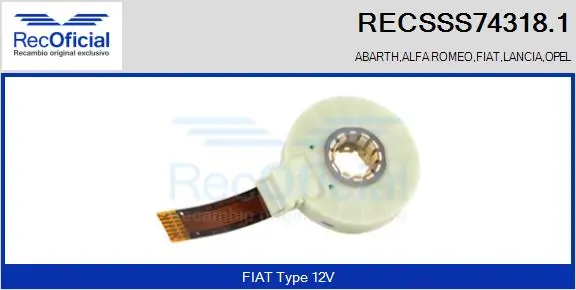 RECOFICIAL RECSSS74318.1