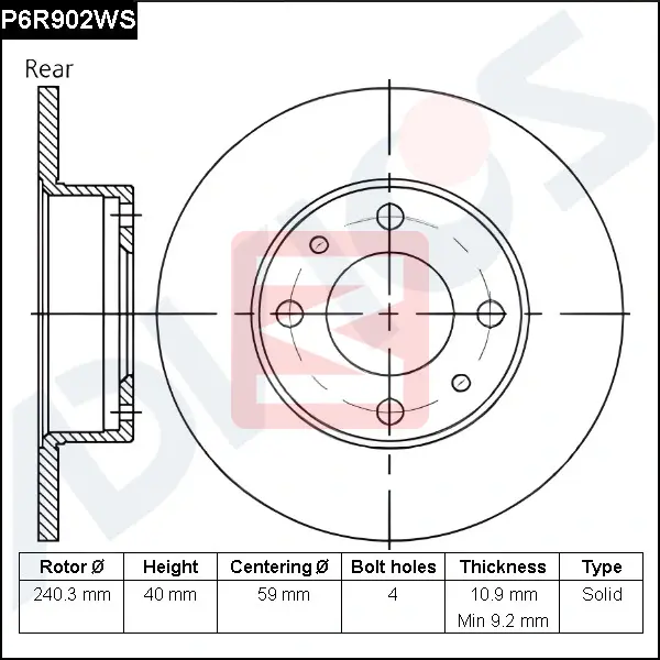 ADVICS P6R902WS
