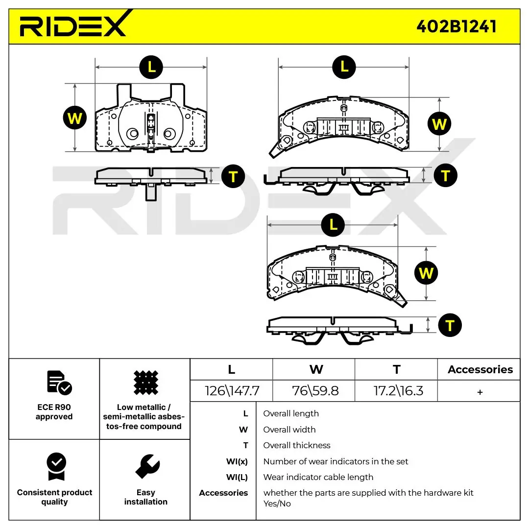 RIDEX 402B1241