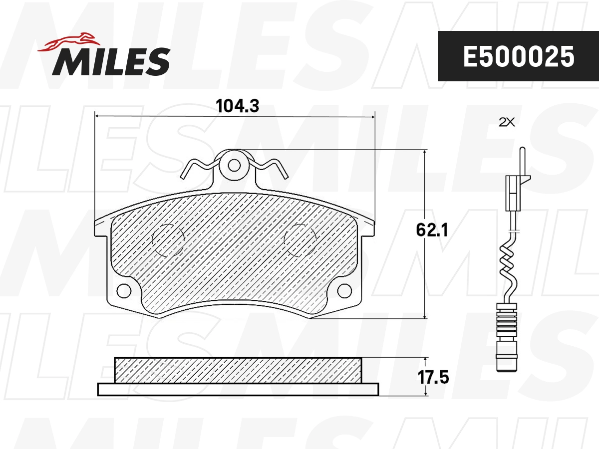 MILES E500025