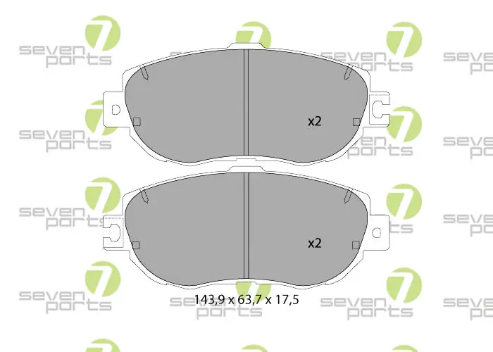 7 SEVEN PARTS SVP24761