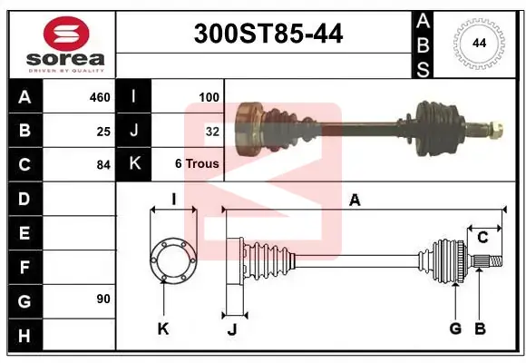 STARTCAR 300ST85-44