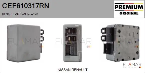 FLAMAR CEF610317RN