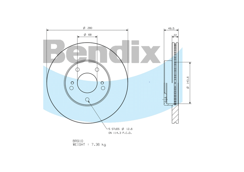 BENDIX-SEA BR910