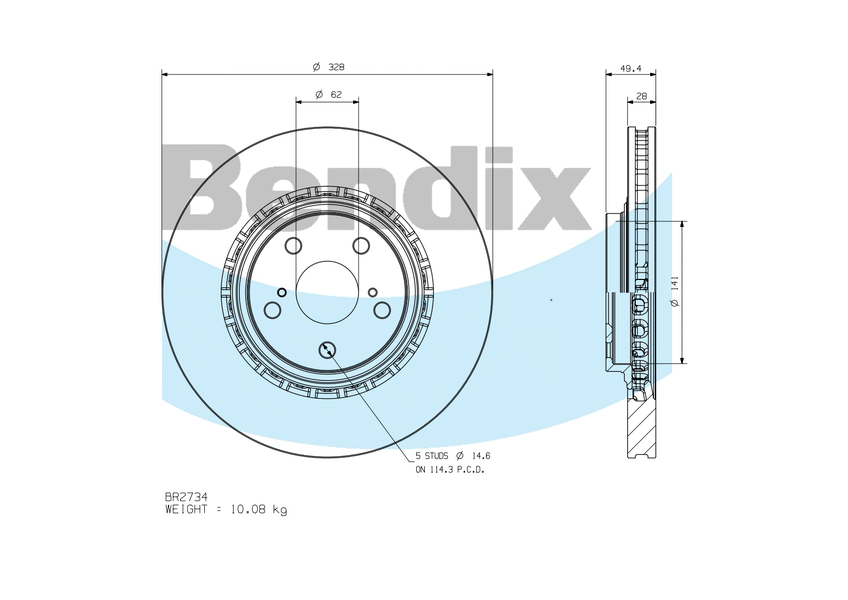 BENDIX-SEA BR2734