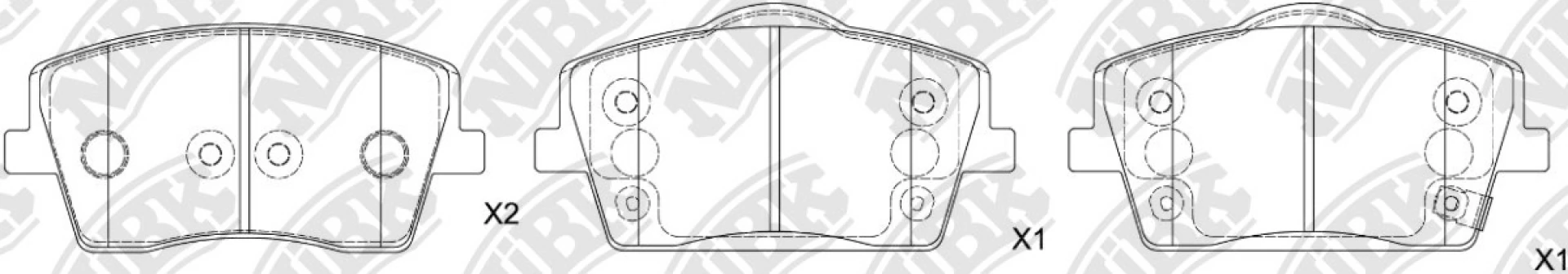 NiBK Automotive PN0871S