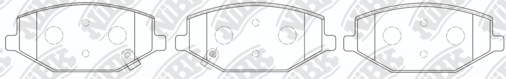 NiBK Automotive PN8004S