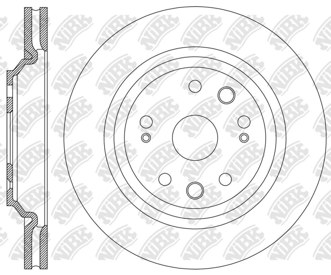 NiBK Automotive RN2494DSET