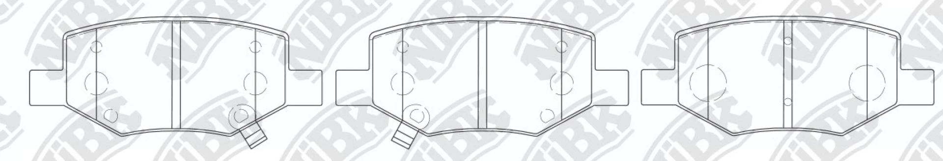 NiBK Automotive PN8003S
